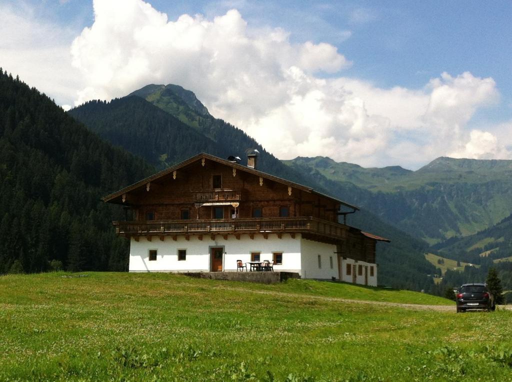 Alpenbauernhaus Vorderbrandthof Saalbach-Hinterglemm Kültér fotó