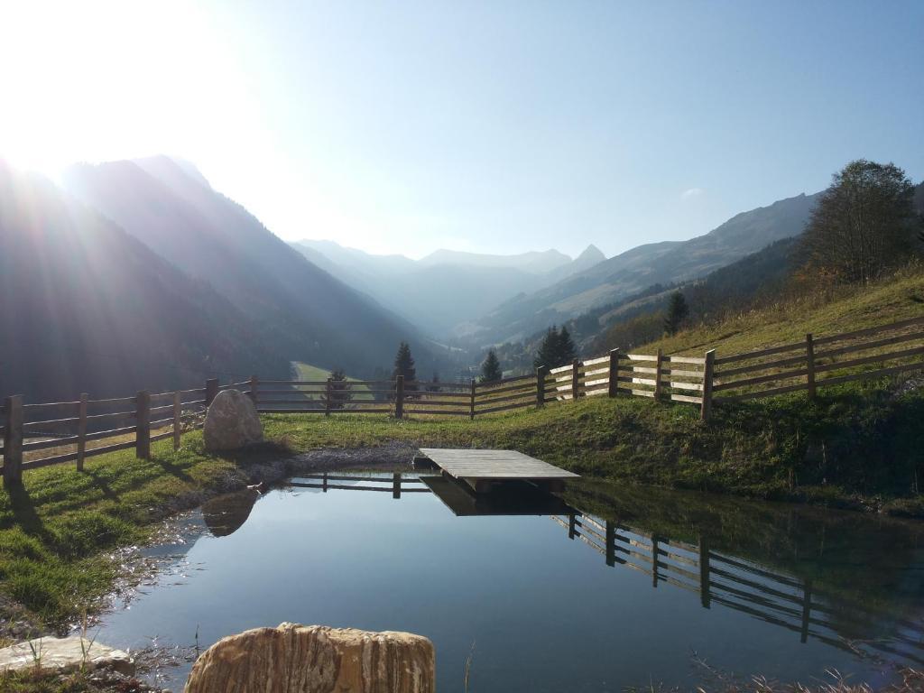 Alpenbauernhaus Vorderbrandthof Saalbach-Hinterglemm Kültér fotó